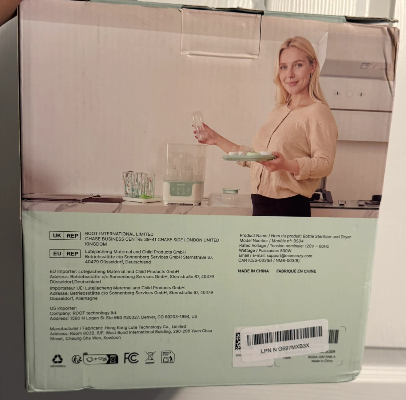 Momcozy Bottle Sterilizer & Dryer - photo 5