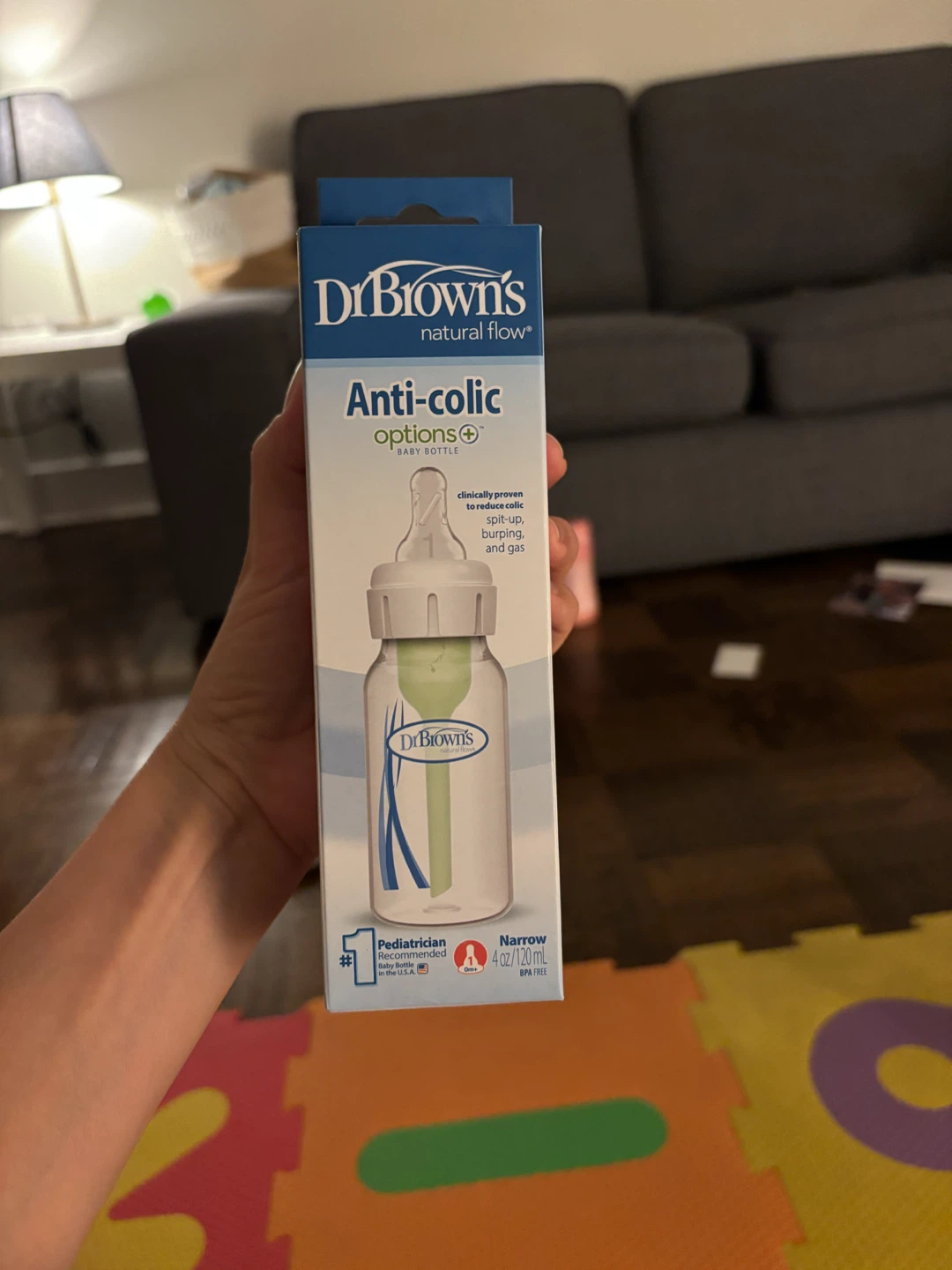 Dr. Brown's Natural Flow Anti-Colic Options+ Baby Bottle Newborn
