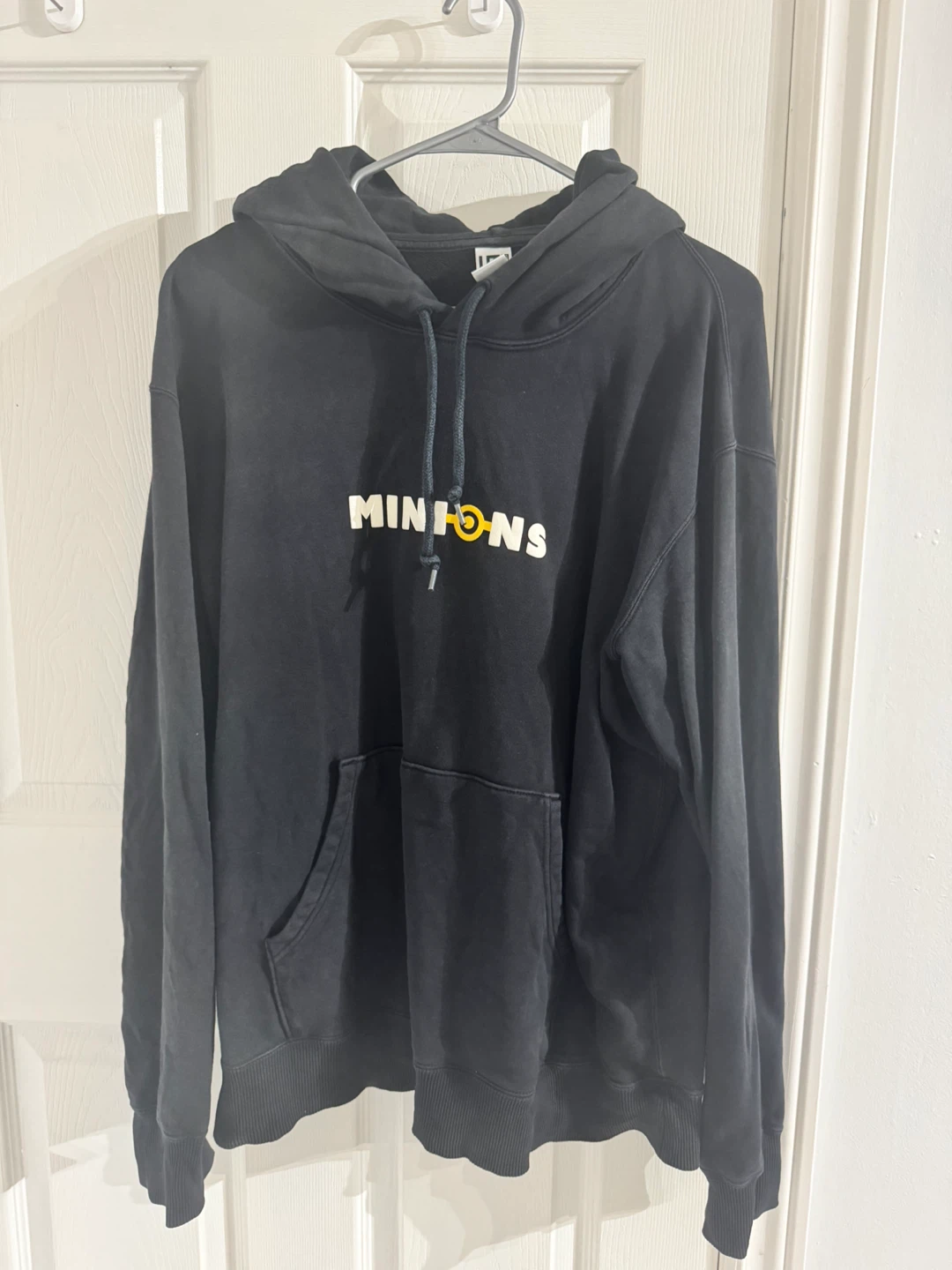 Minions Graphic Black Hoodie