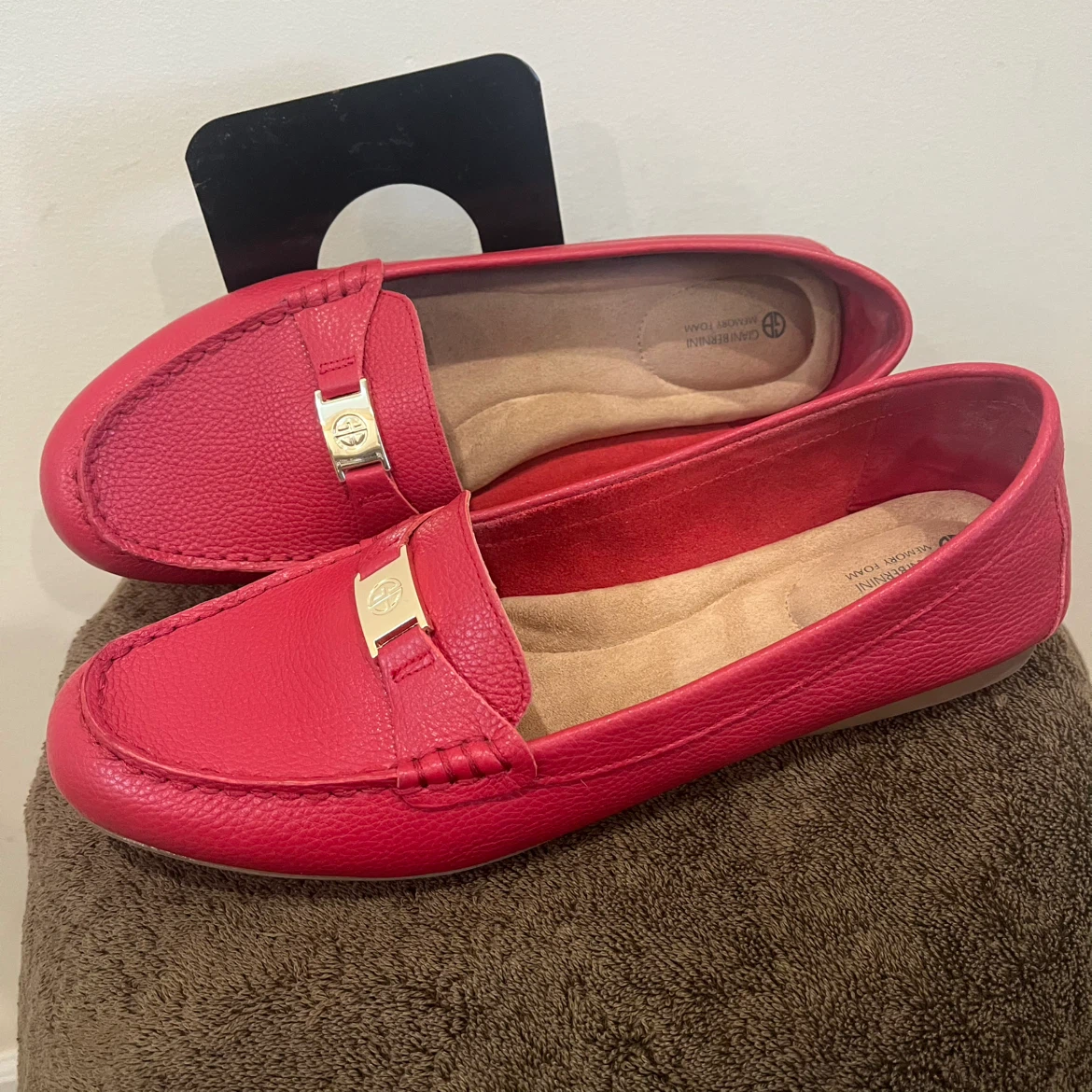 Giani Bernini Dailyn Loafers Red Size 10.5 M - photo 2