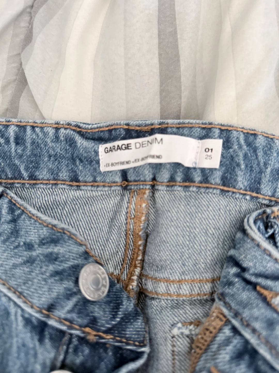 Garage Denim Ex-Boyfriend Jeans Size 25 - photo 2