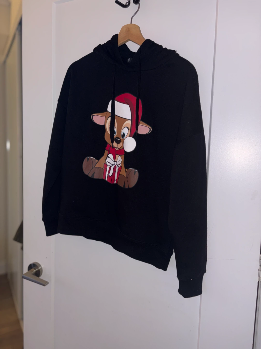Black Reindeer  Hoodie - photo 2