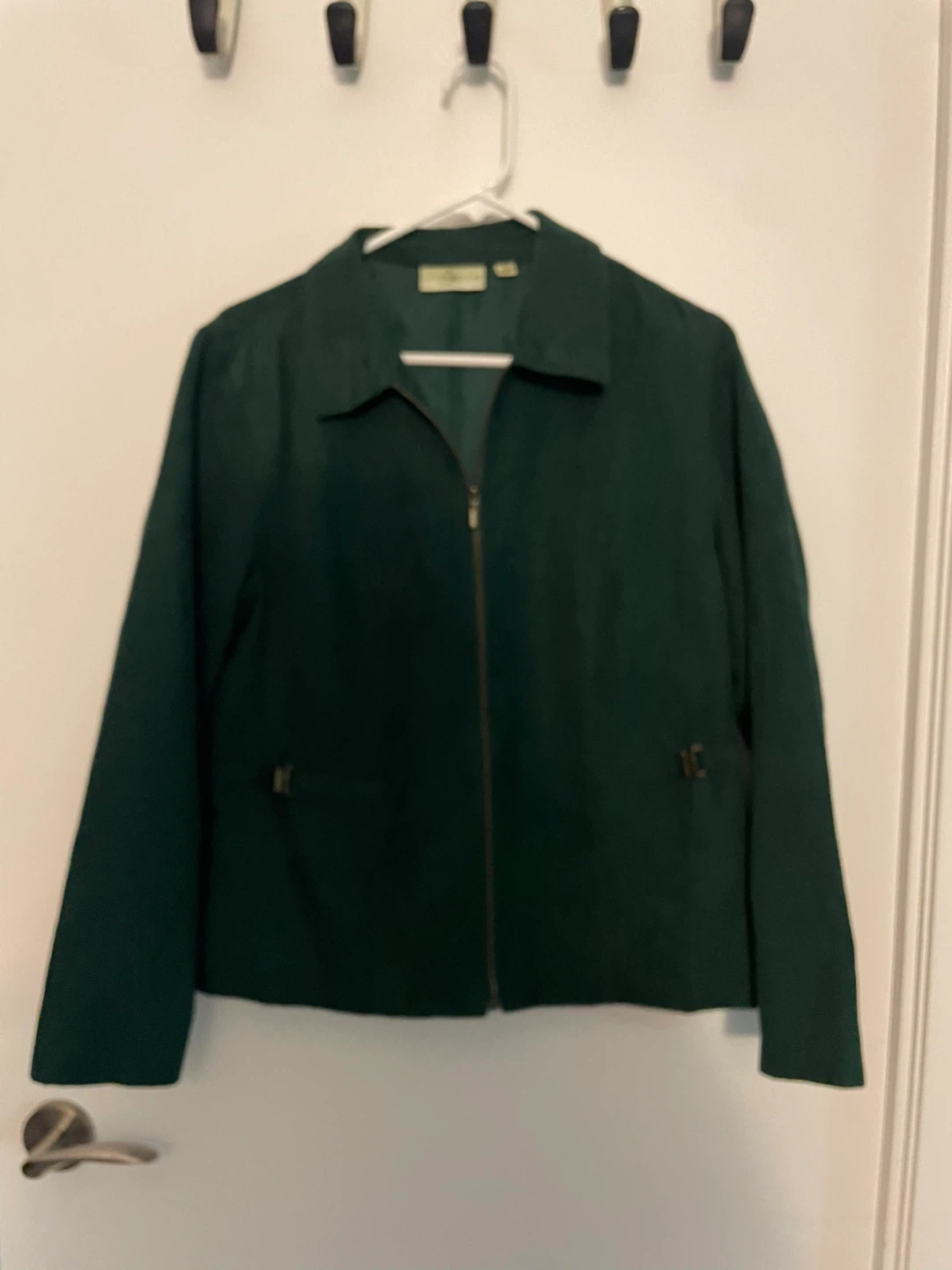Studio Works Green Suede Jacket