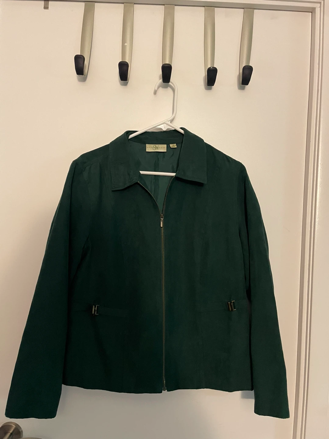 Studio Works Green Suede Jacket - photo 2