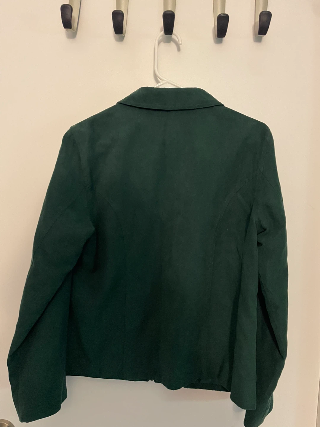Studio Works Green Suede Jacket - photo 4
