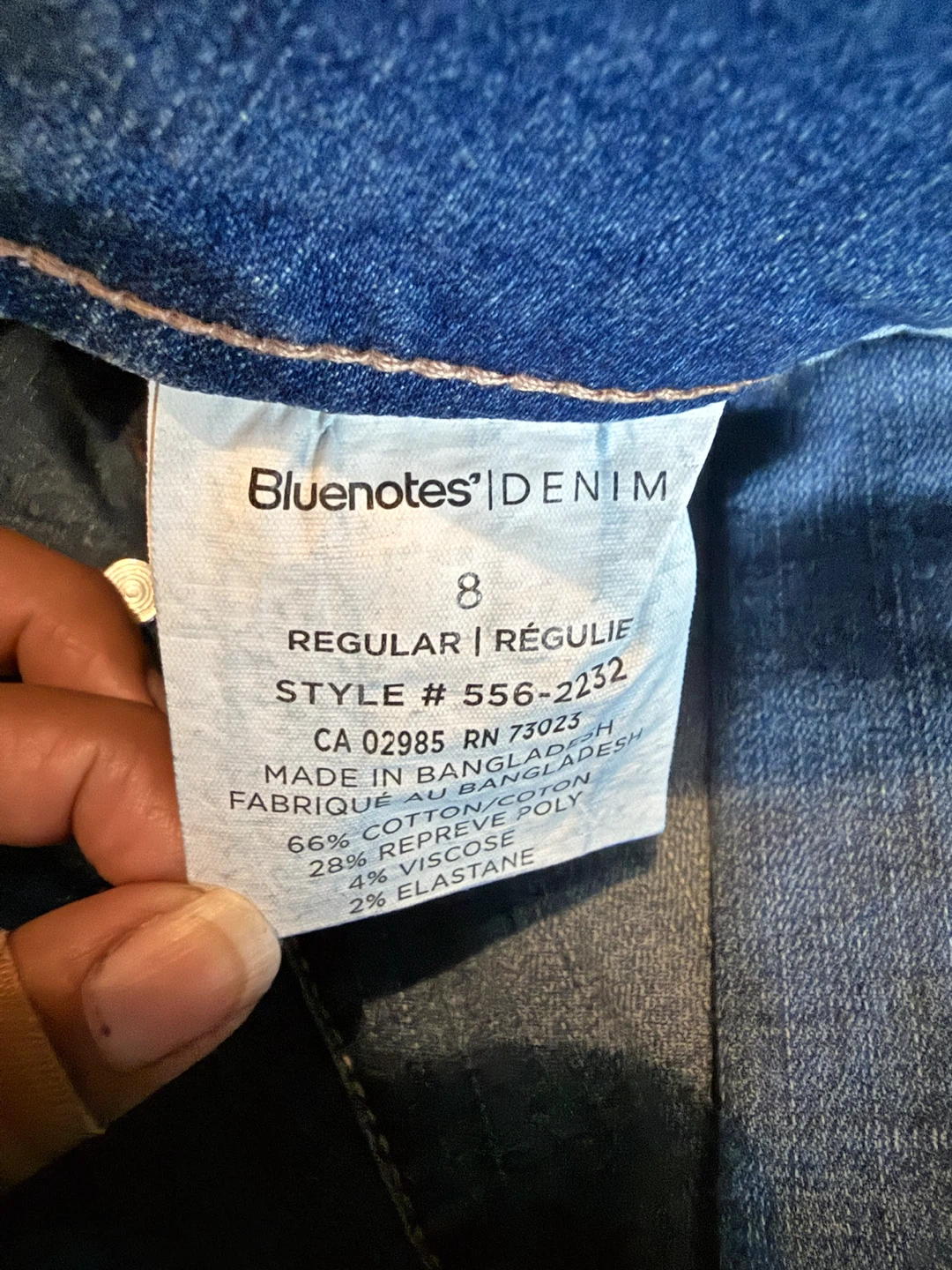 Bluenotes Denim Jeans Size 8 - photo 3