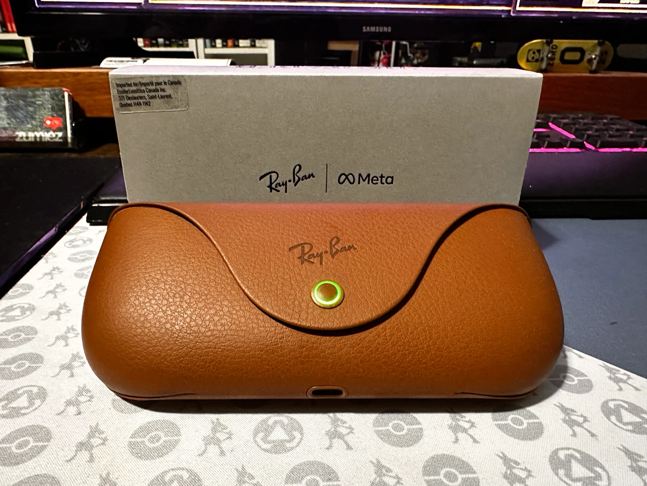 Meta Ray-Ban Wayfarer AI Smart Glasses (Gen1) - 4 Months old