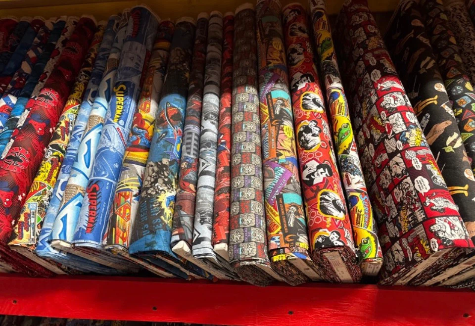 Licensed Comic Character Fabrics - photo 3