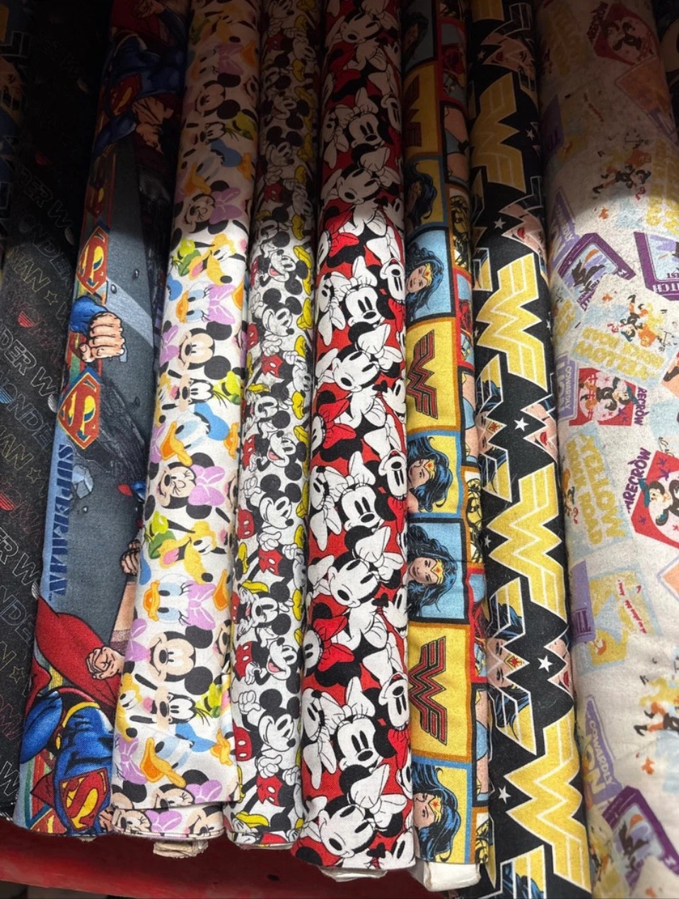Licensed Comic Character Fabrics - photo 4