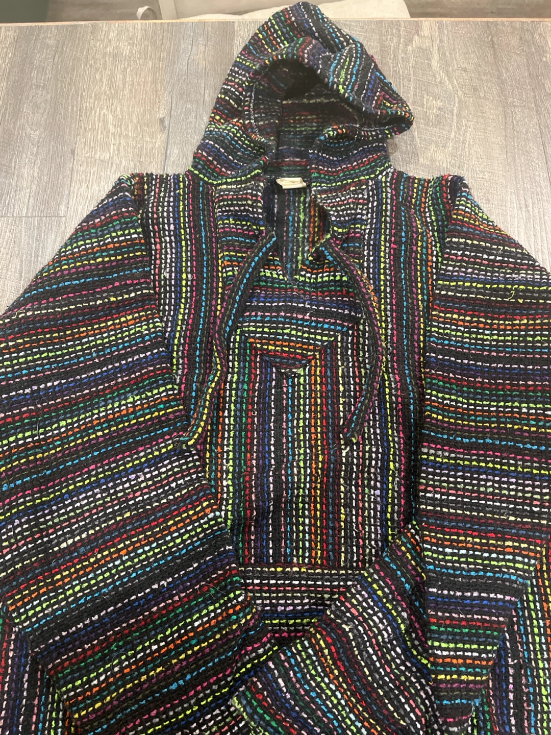 Baja Hoodie Multicolor Striped