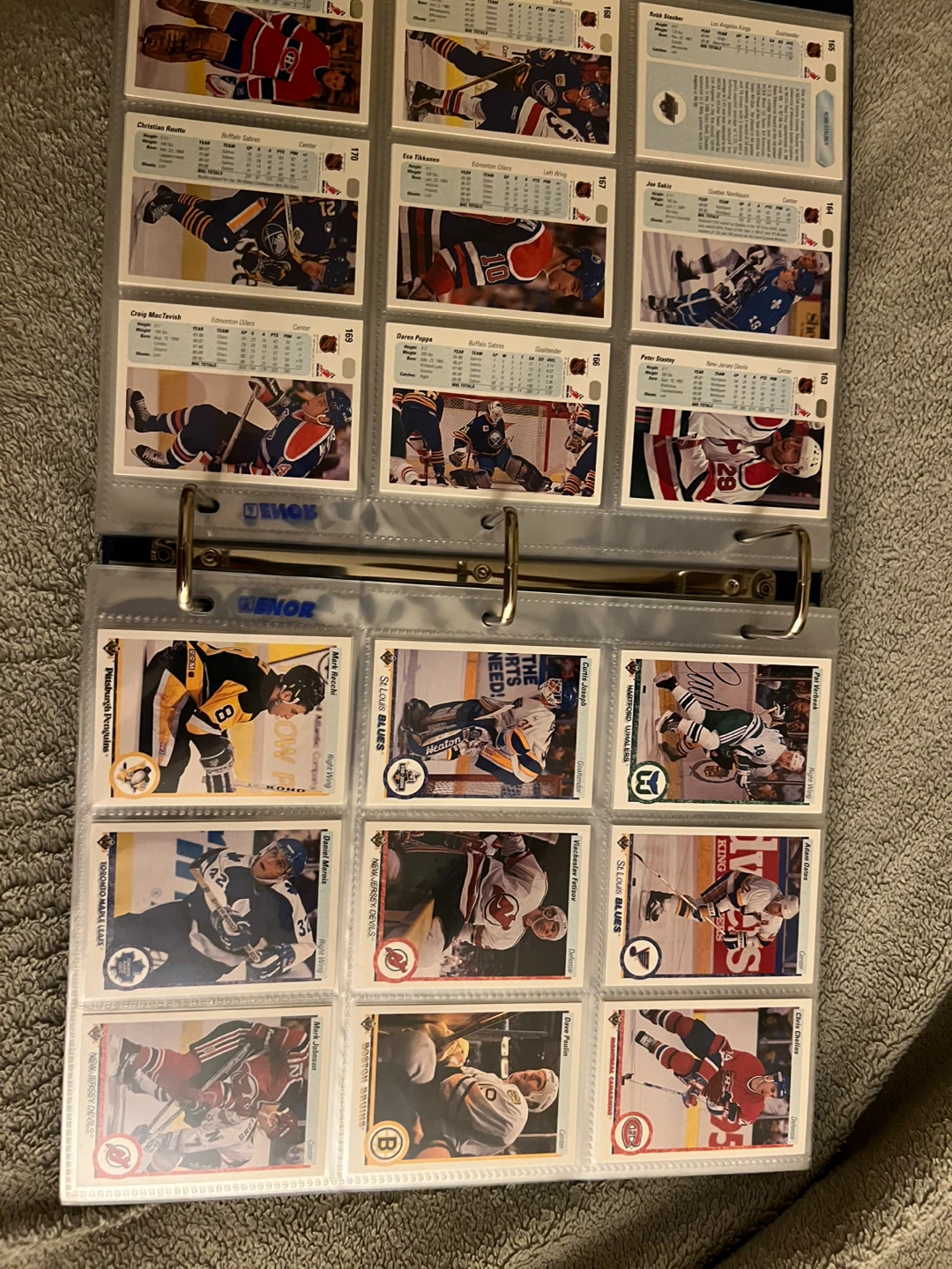 Upper Deck 550 complete set hockey cards - photo 3