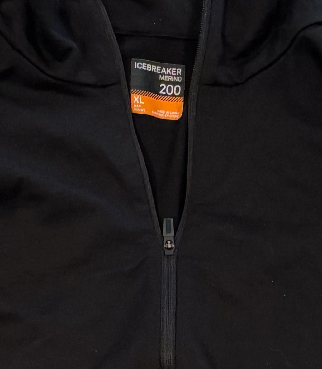 Icebreaker Merino 200 Half-Zip Long Sleeve Black - photo 2