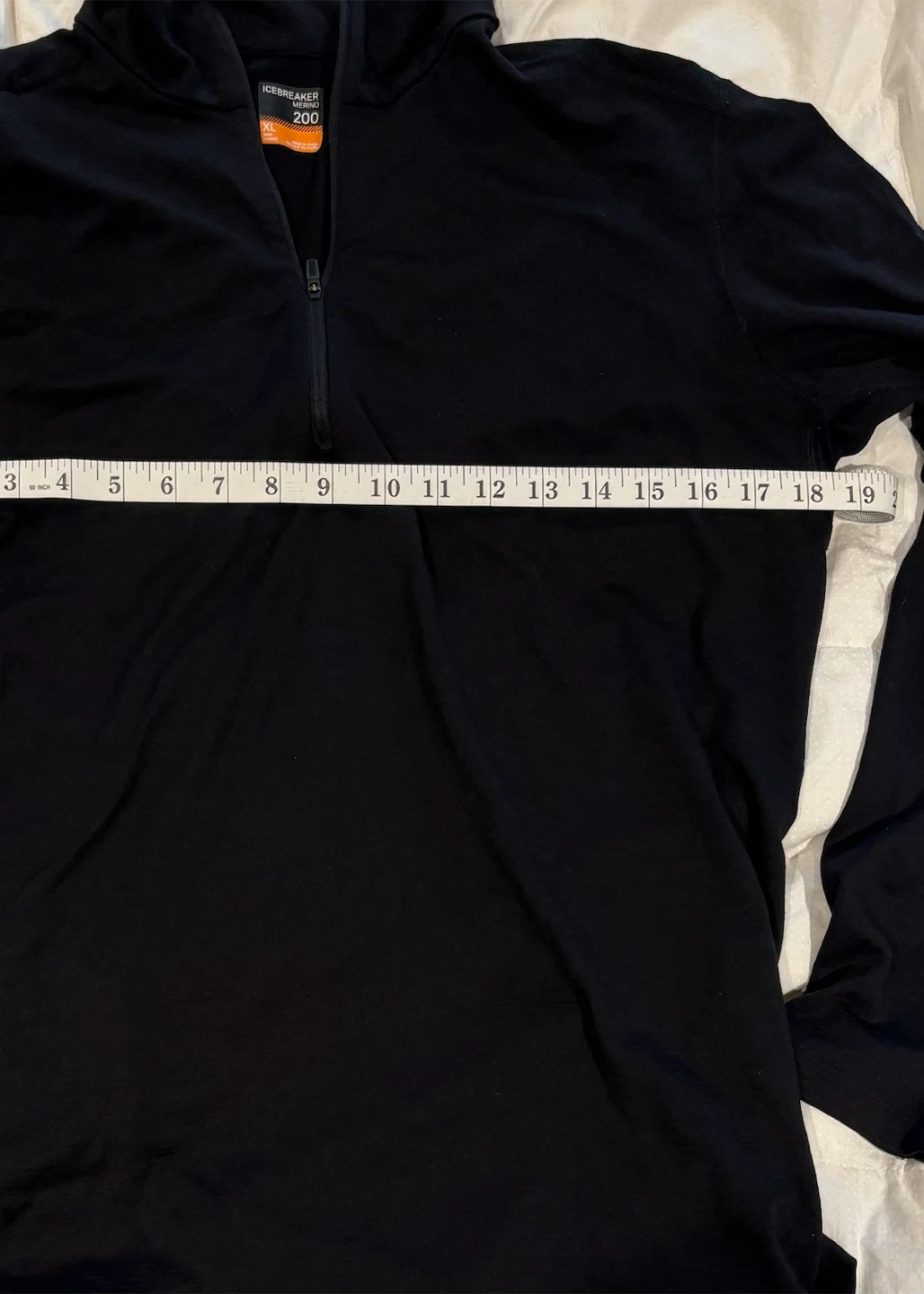 Icebreaker Merino 200 Half-Zip Long Sleeve Black - photo 4