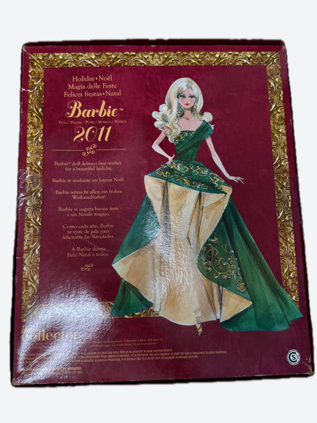 2011 Holiday Collector Barbie Doll - photo 2