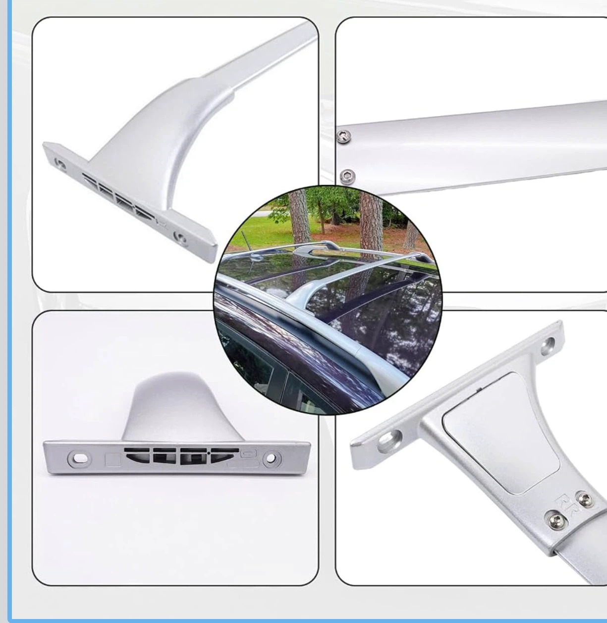 Roof Rack Cross Bars Compatible with Nissan Qashqai - photo 2