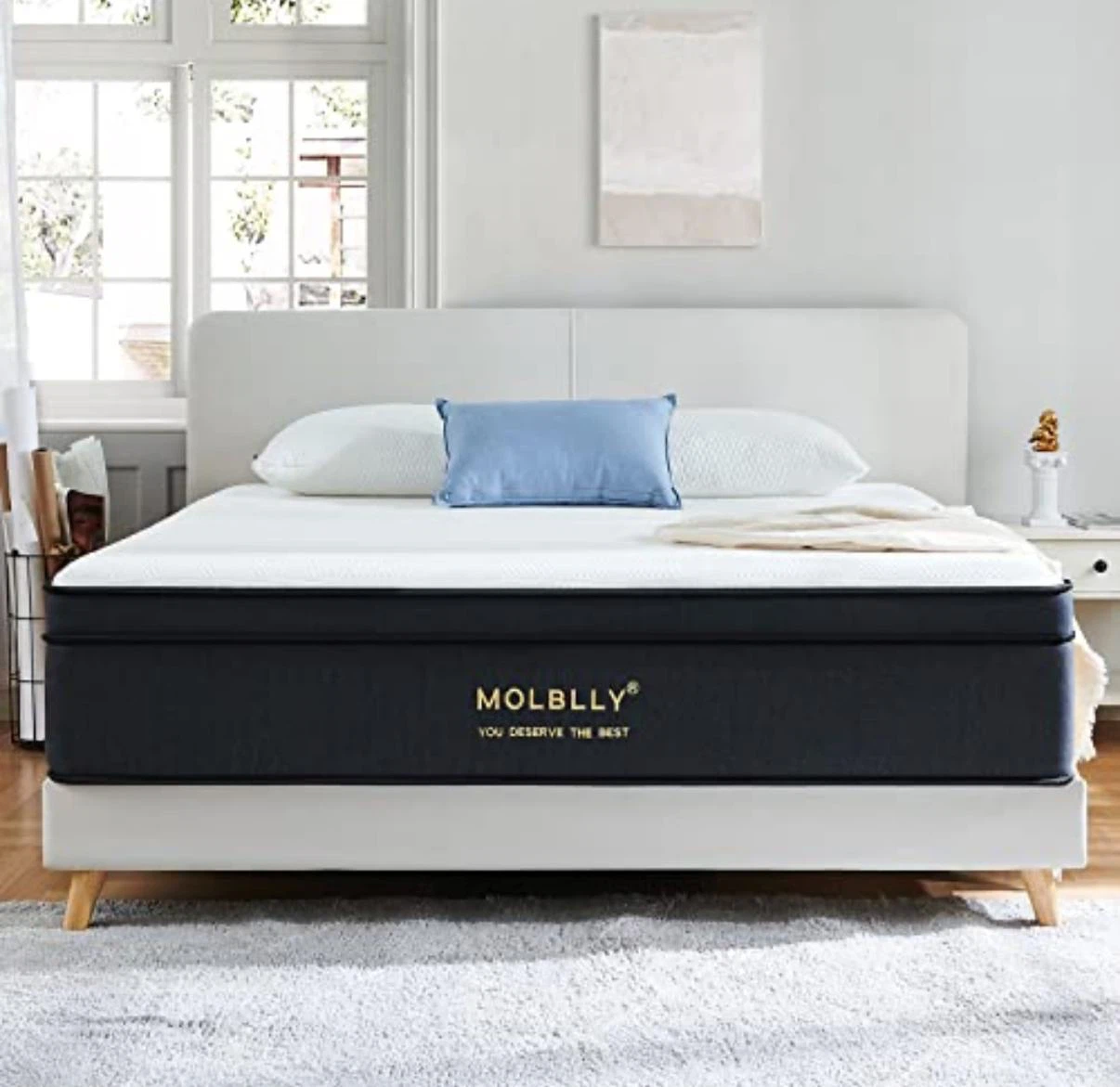 Molblly 12-inch Hybrid Full size Mattress - photo 2