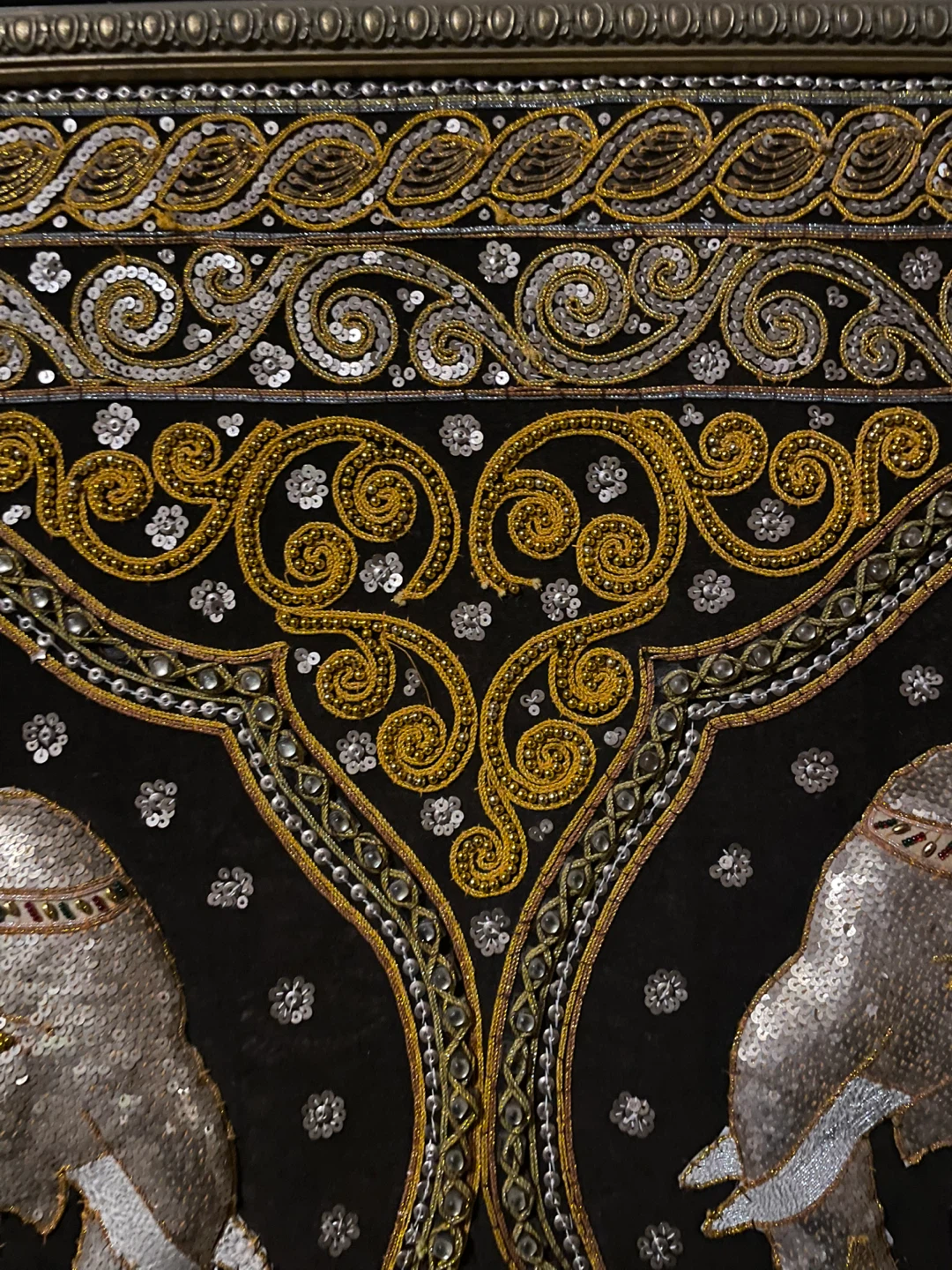 Thai Elephant Sequin Wall Art - photo 5