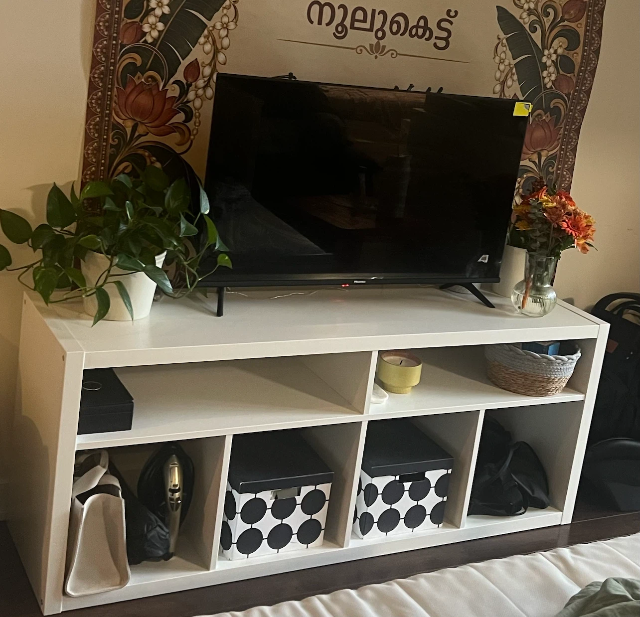 IKEA KALLAX TV bench, white, 147x60 cm (57 3/4×23 1/2 ") - photo 3