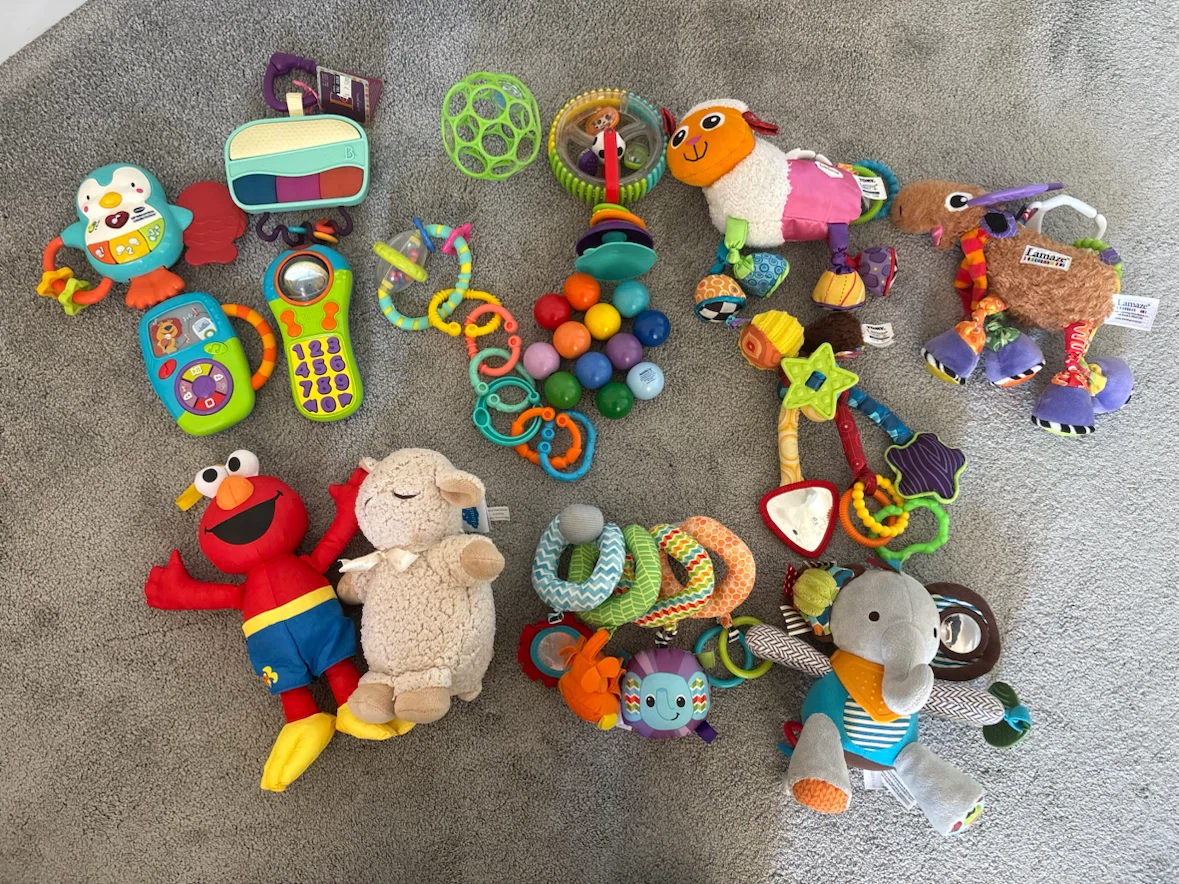 Large Collection of Infant and Baby Toys