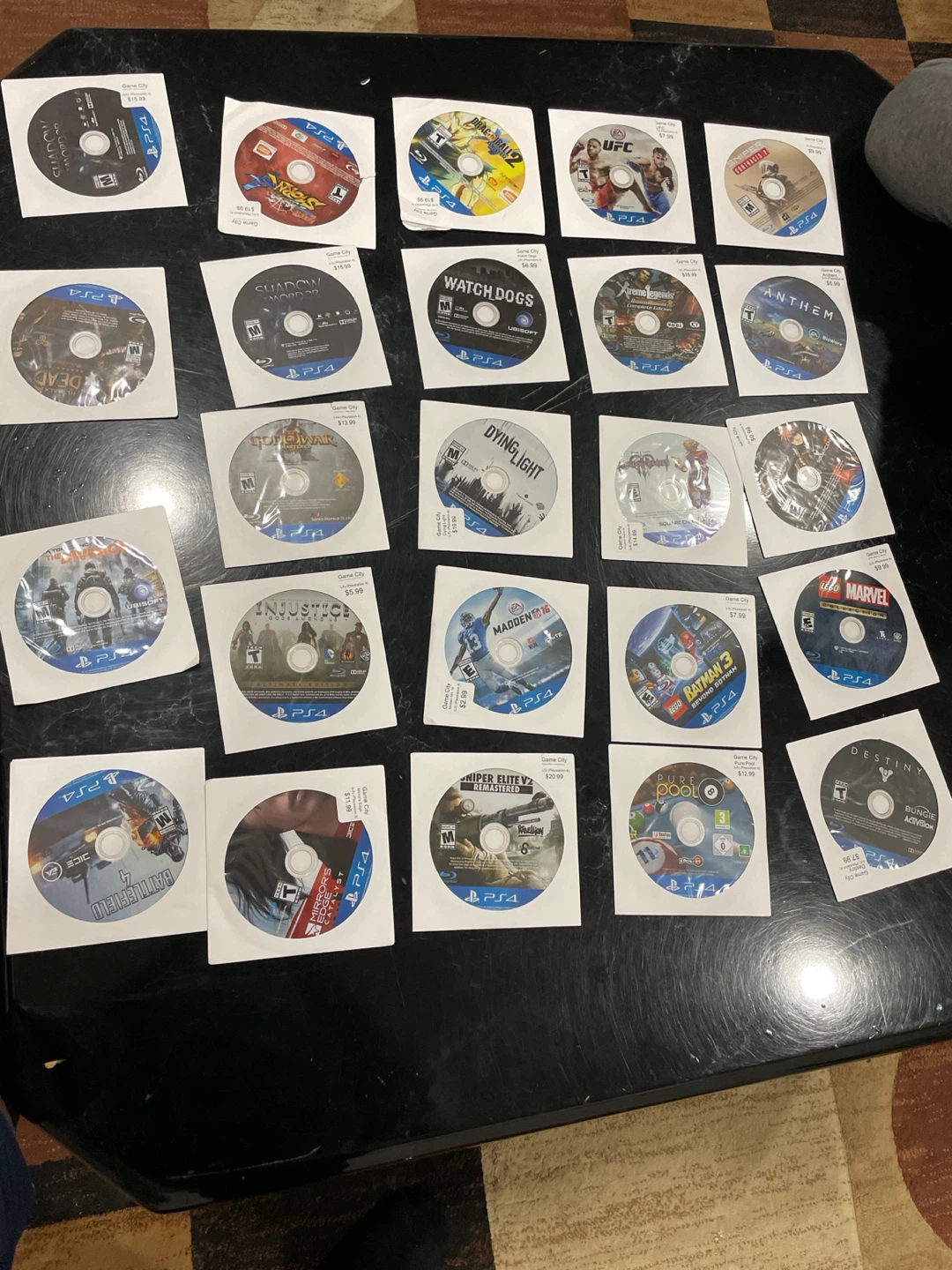 Selection of PlayStation 4 Games