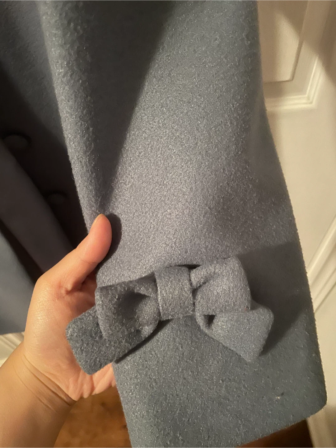 GuGu Blue Coat with Heart Pockets - photo 3