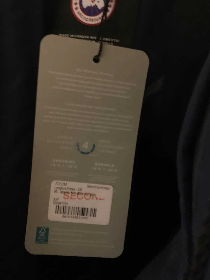 Canada Goose Langford Parka Atlantic Navy - photo 5