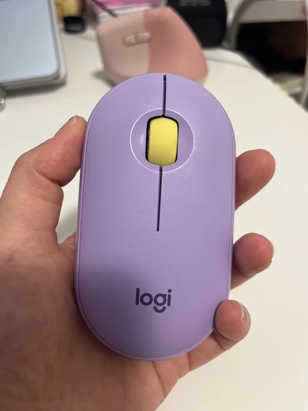 Logitech Pebble Mouse - Lavender