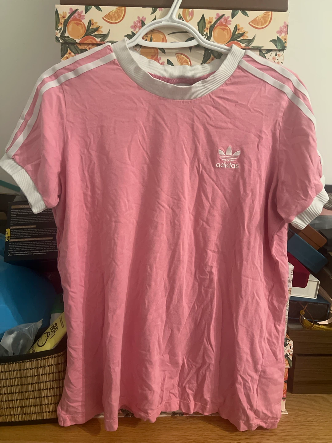 Adidas Pink Trefoil T-Shirt 1X
