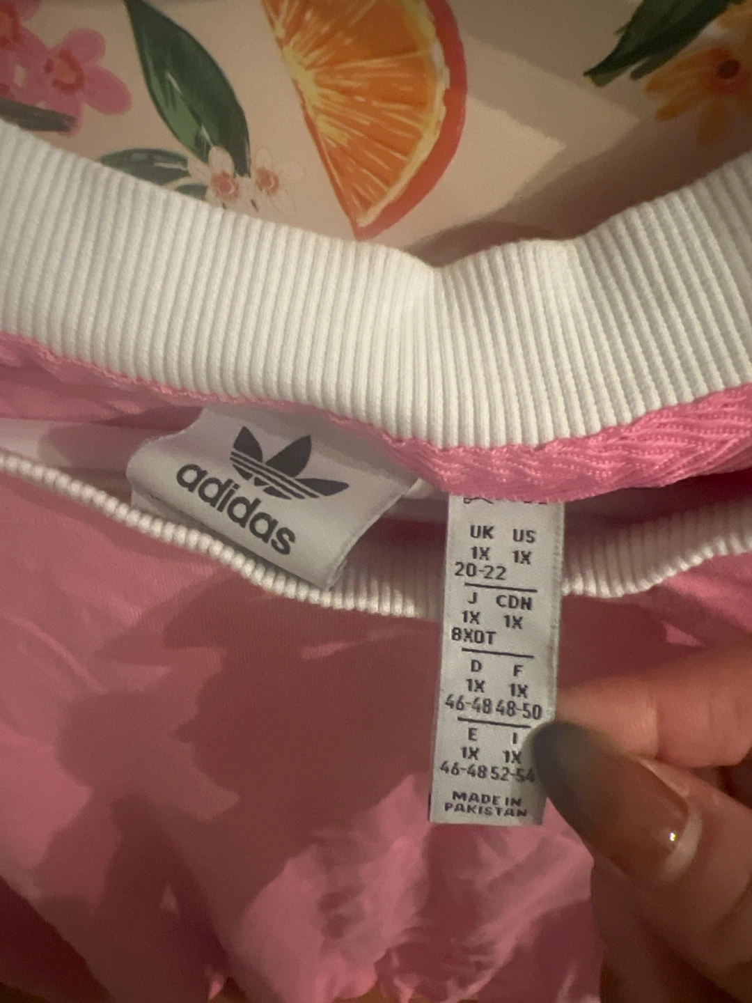 Adidas Pink Trefoil T-Shirt 1X - photo 2