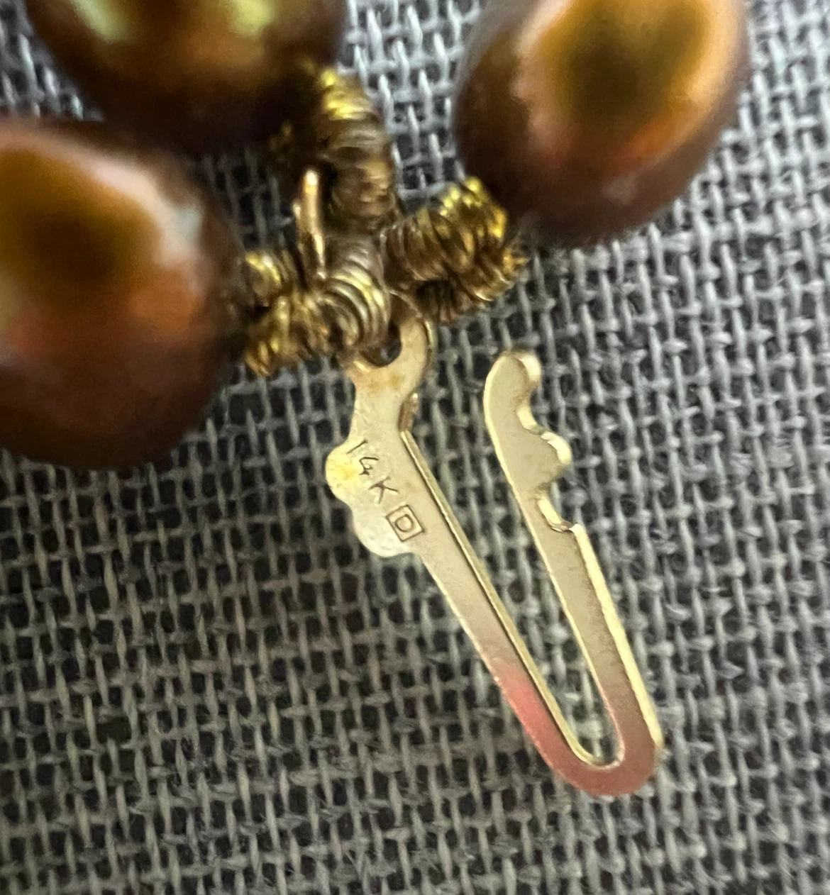 14K Gold Multi-Strand Pearl Necklace - photo 3