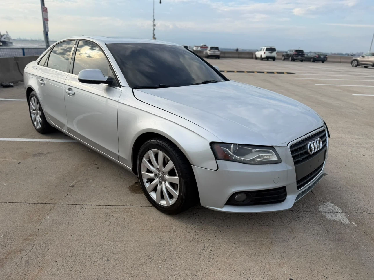 Silver Audi A4 Sedan - photo 3