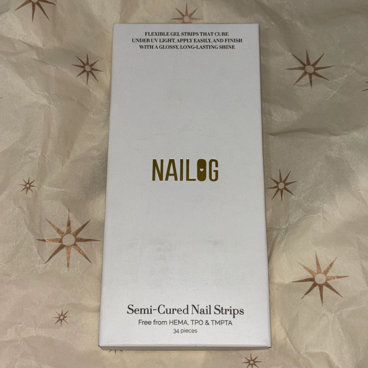 Brand New NAILOG Semi Cured Gel Nail Strips - photo 2