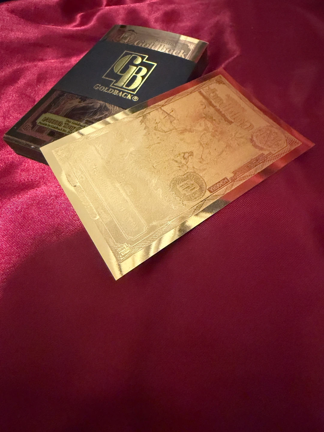 Florida Goldback 1/4 Troy Ounce 24K Gold Notes - photo 2