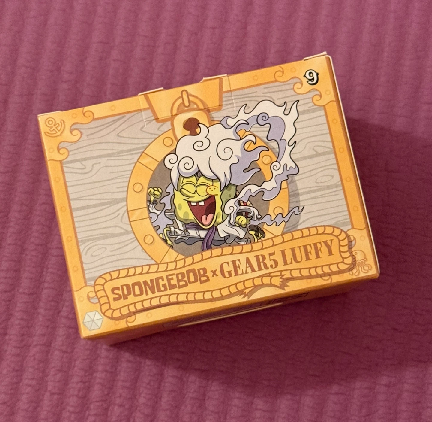 NEW✨McDonalds Spongebob x One Piece Gear 5 Luffy Toy Box