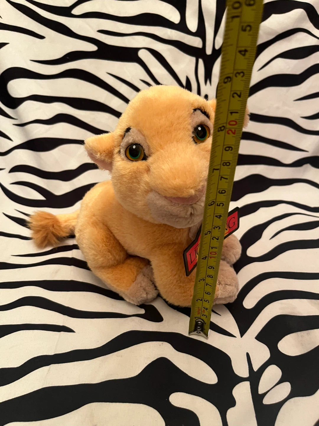 🦁 1990s Disney Store The Lion King Nala Cub Plush Toy 🦁 - photo 3