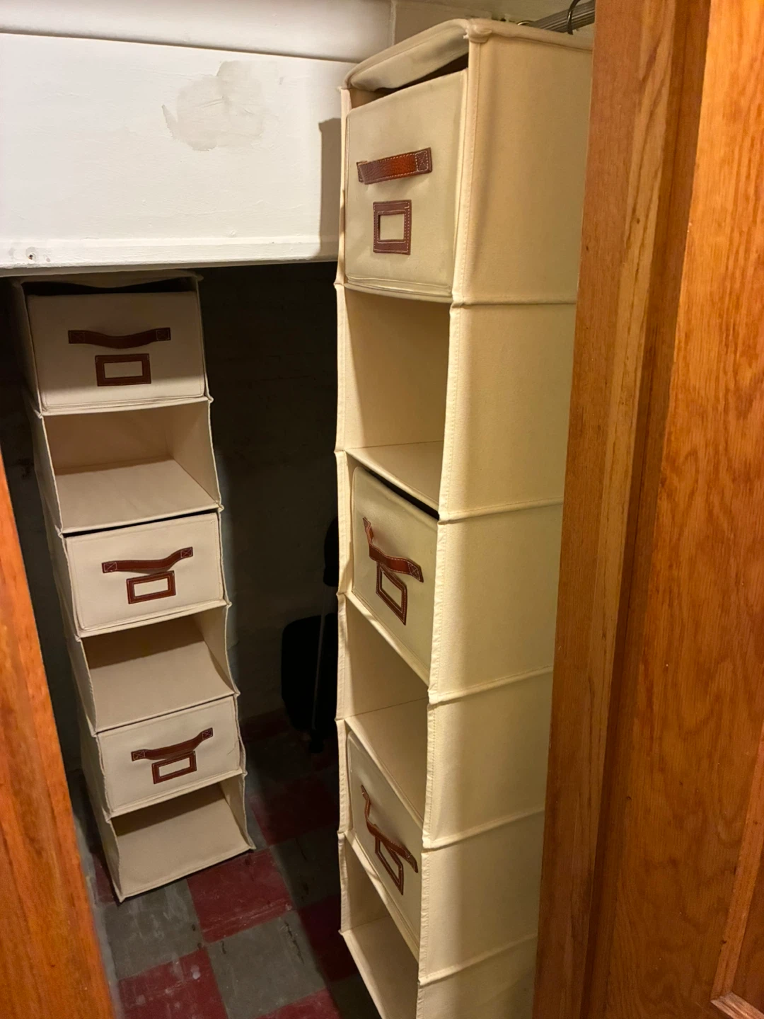 Hanging Closet Organizer with Drawers - photo 2