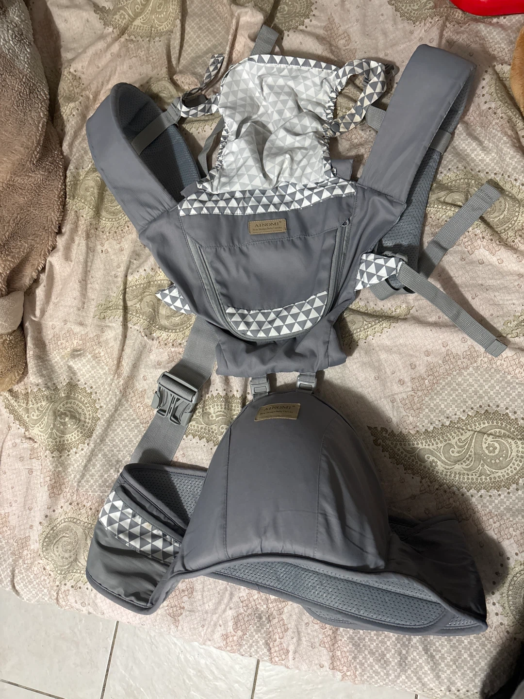 Ainomi Baby Carrier - Grey