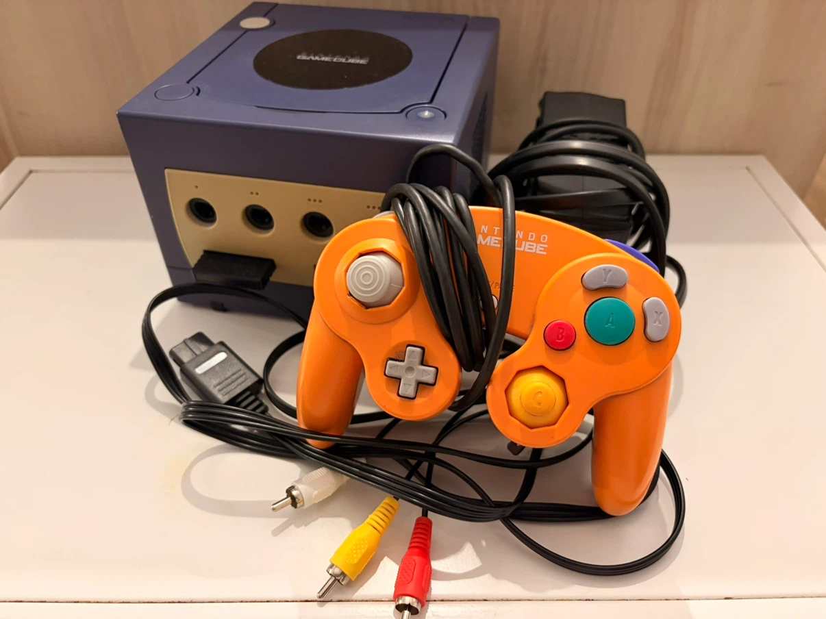 GameCube DOL-001 testé fonctionnel + 4 jeux + accessoires