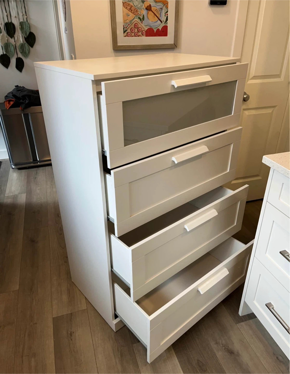 IKEA BRIMNES dresser with glass front - photo 2