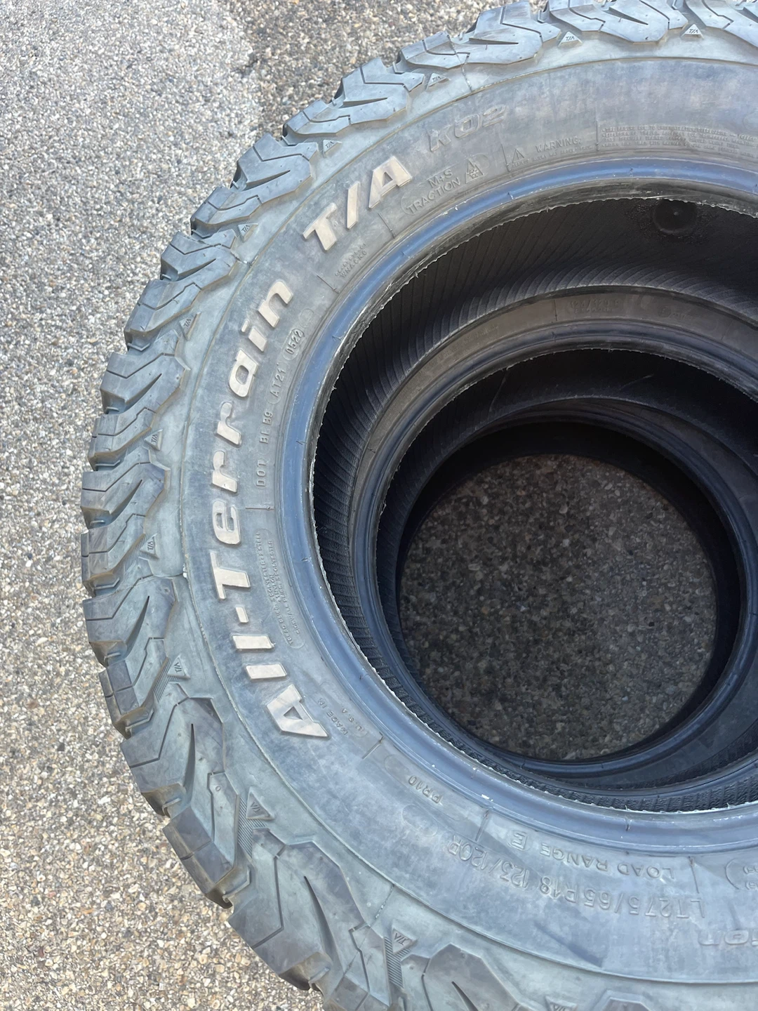 LT275/65R18 BFGoodrich All-Terrain T/A KO2 Tires - photo 4