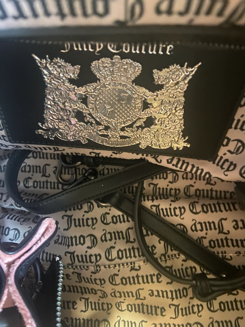 RARE JUICY COUTURE TWIG DOGS DOUBLE HANDLE UK EXCLUSIVE BAG - photo 2