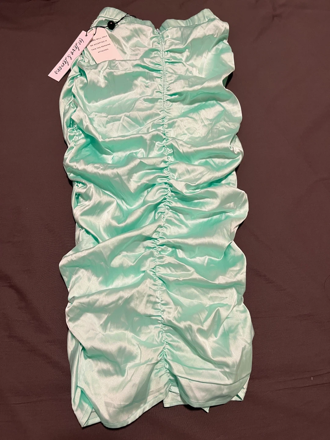 Brand New For Love & Lemons Ruched Midi Skirt — Size XS - photo 4