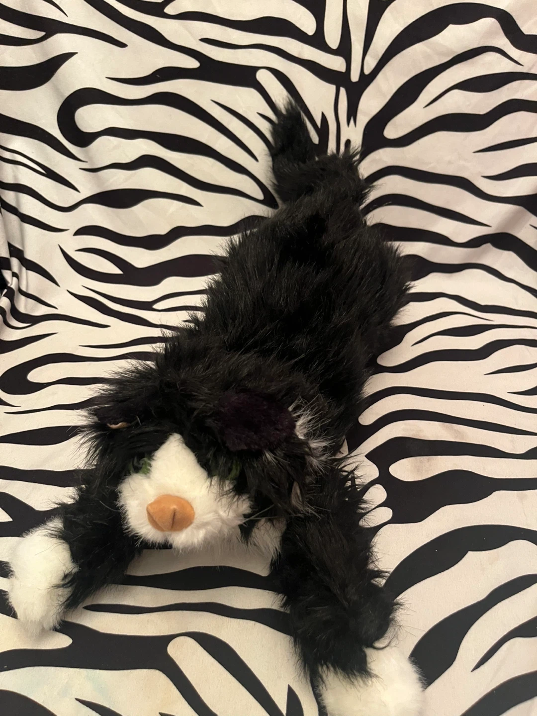 🐾  Folkmanis Tuxedo Cat Hand Puppet 🐾