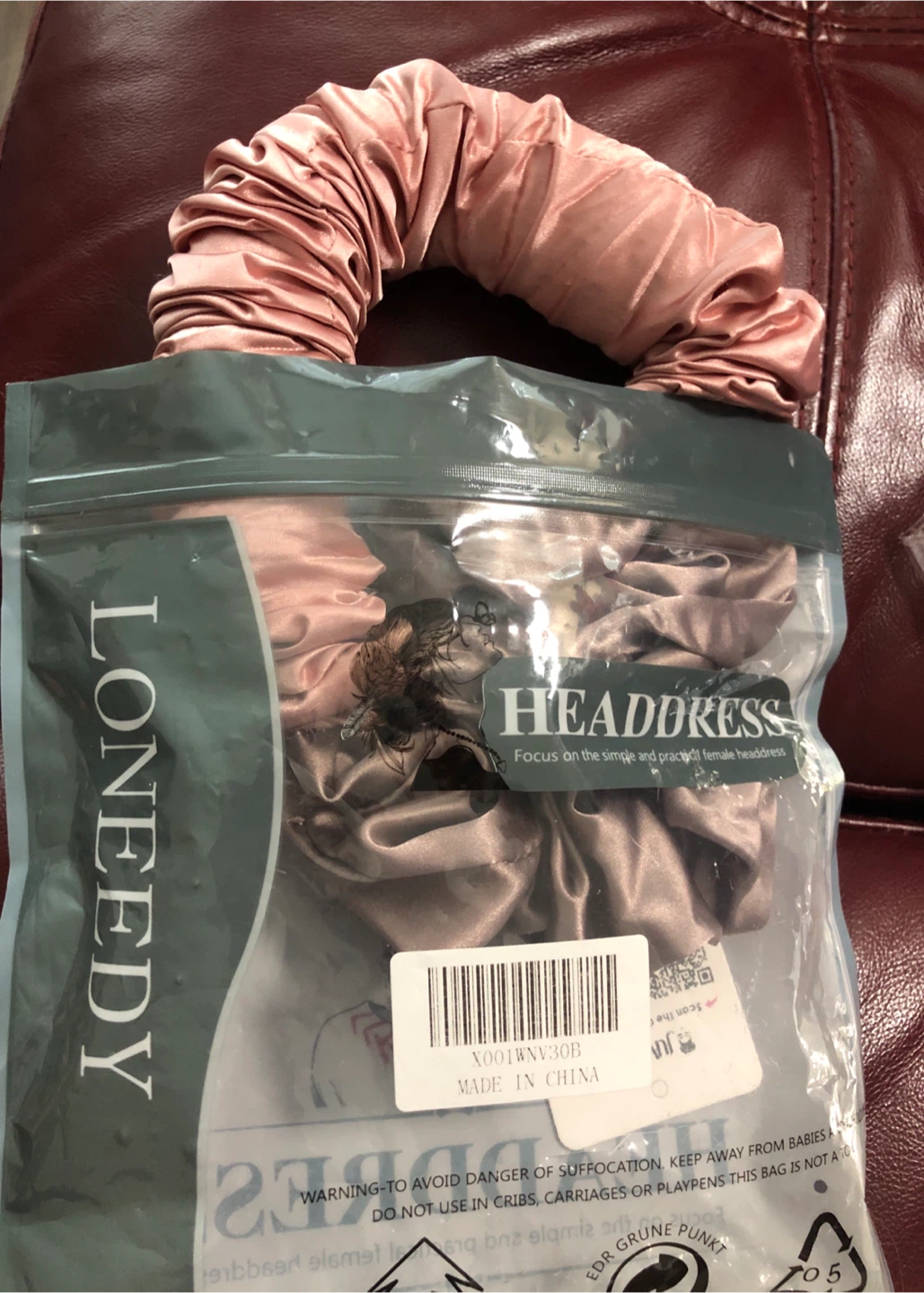 LONEEDY Heatless Curling Rod Headband - photo 3
