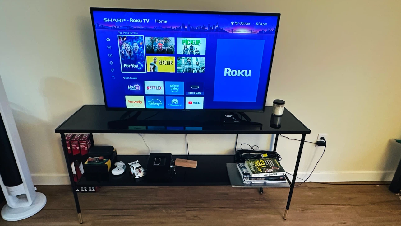 📺 43” Sharp Roku TV + IKEA TV Stand - photo 3