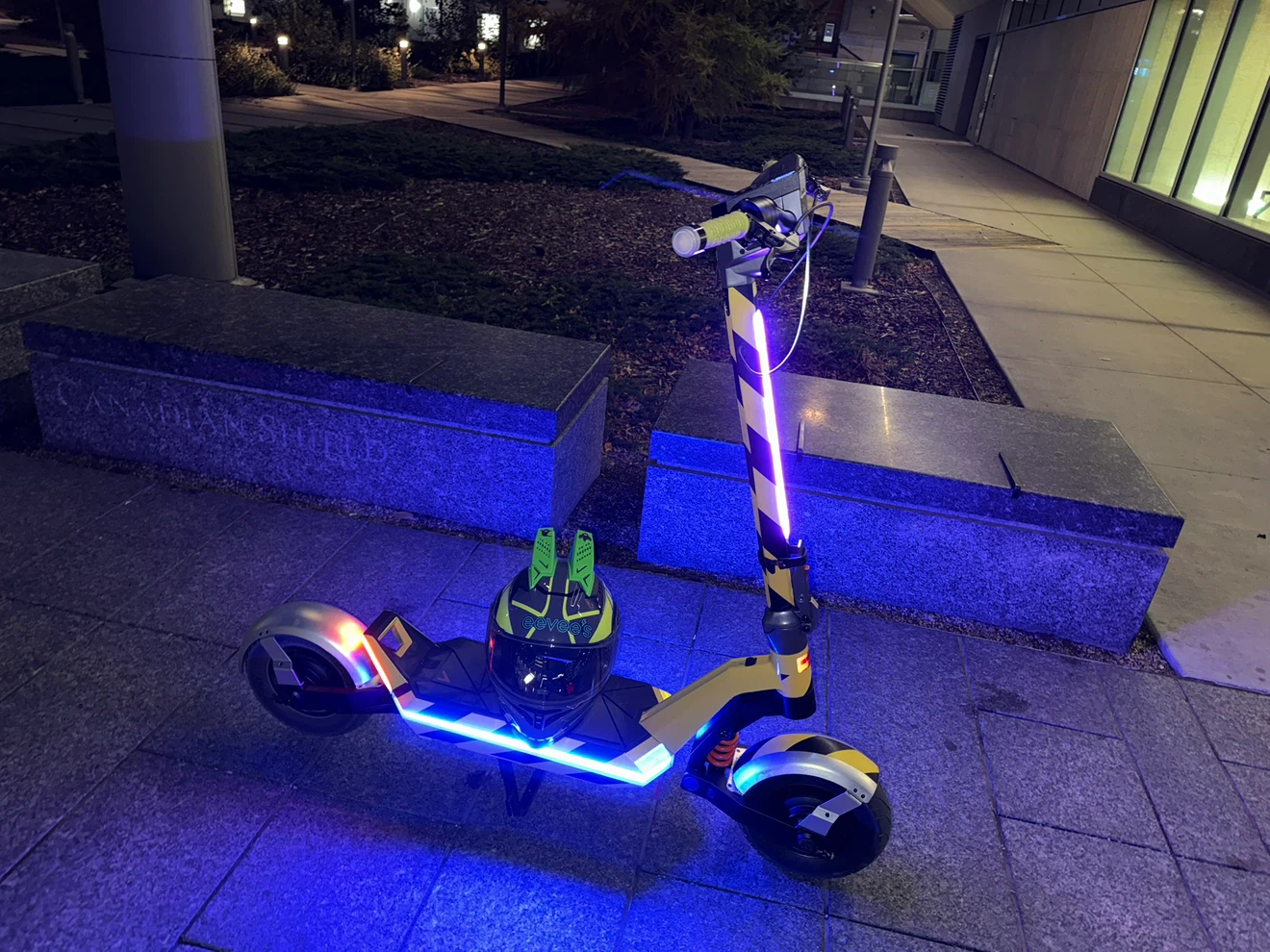 Apollo Pro electric scooter with custom wrap