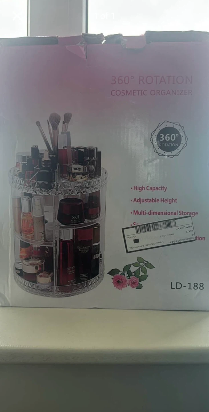 360 Degree Rotation Cosmetic Organizer LD-188