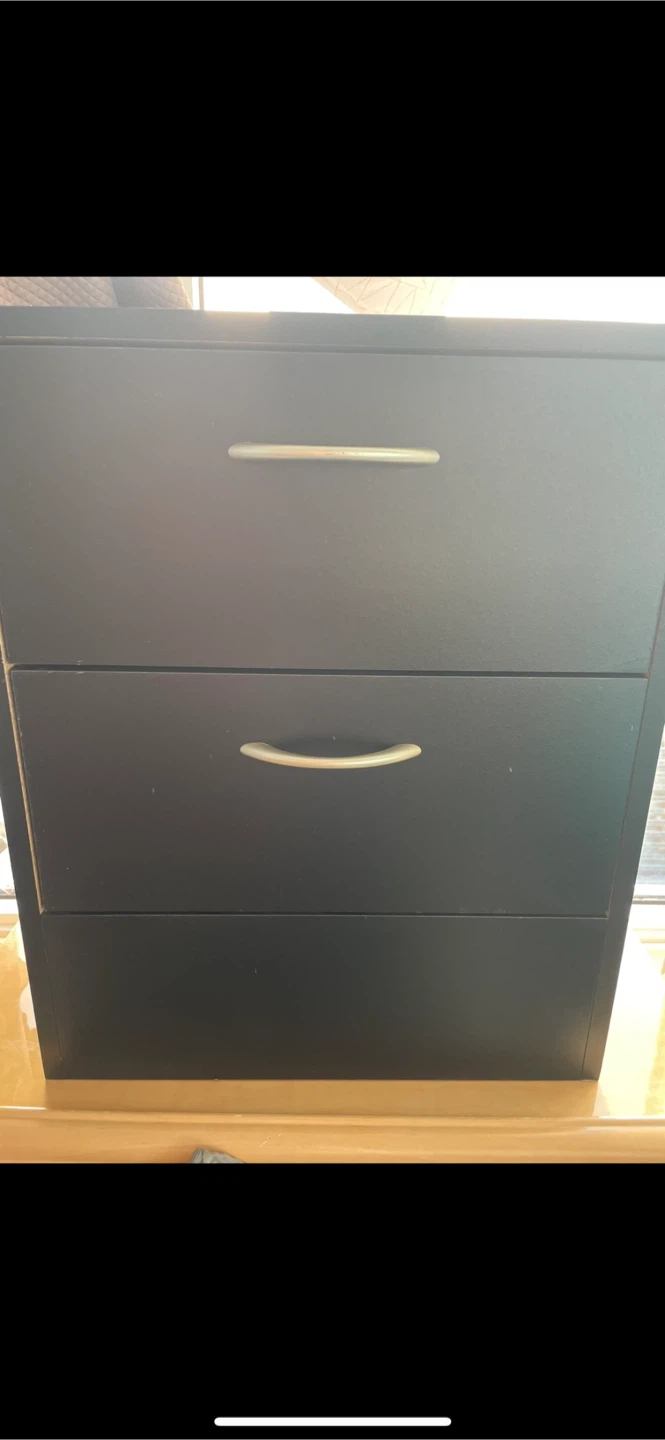 Black Drawer Dresser - photo 2