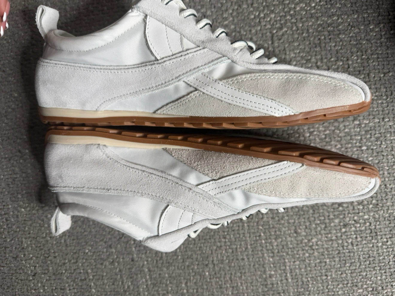 ALOHAS TB.304 White Suede Leather Sneakers Size 9 BNIB - photo 5