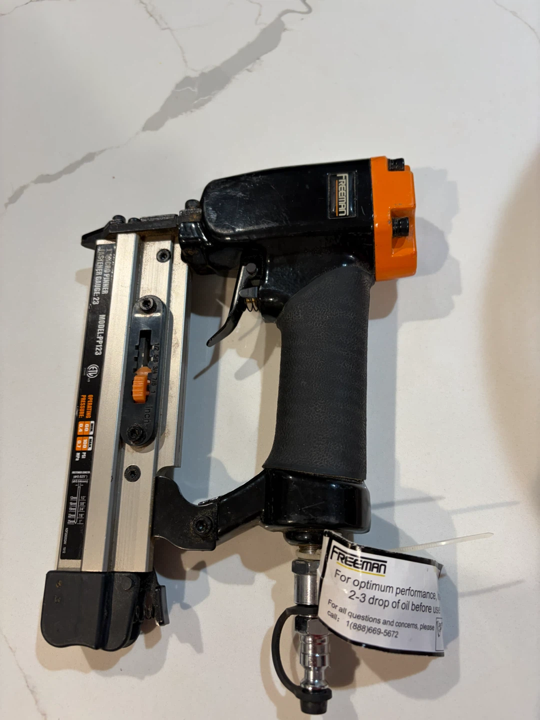Freeman 23 Gauge Micro Pinner PP123 - photo 4